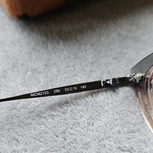 MCM Women's Cat-Eye Glasses - Black and Silver - Picture 4 of 7